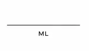 Minimalist graphic with line and initial. Abstract visual element.