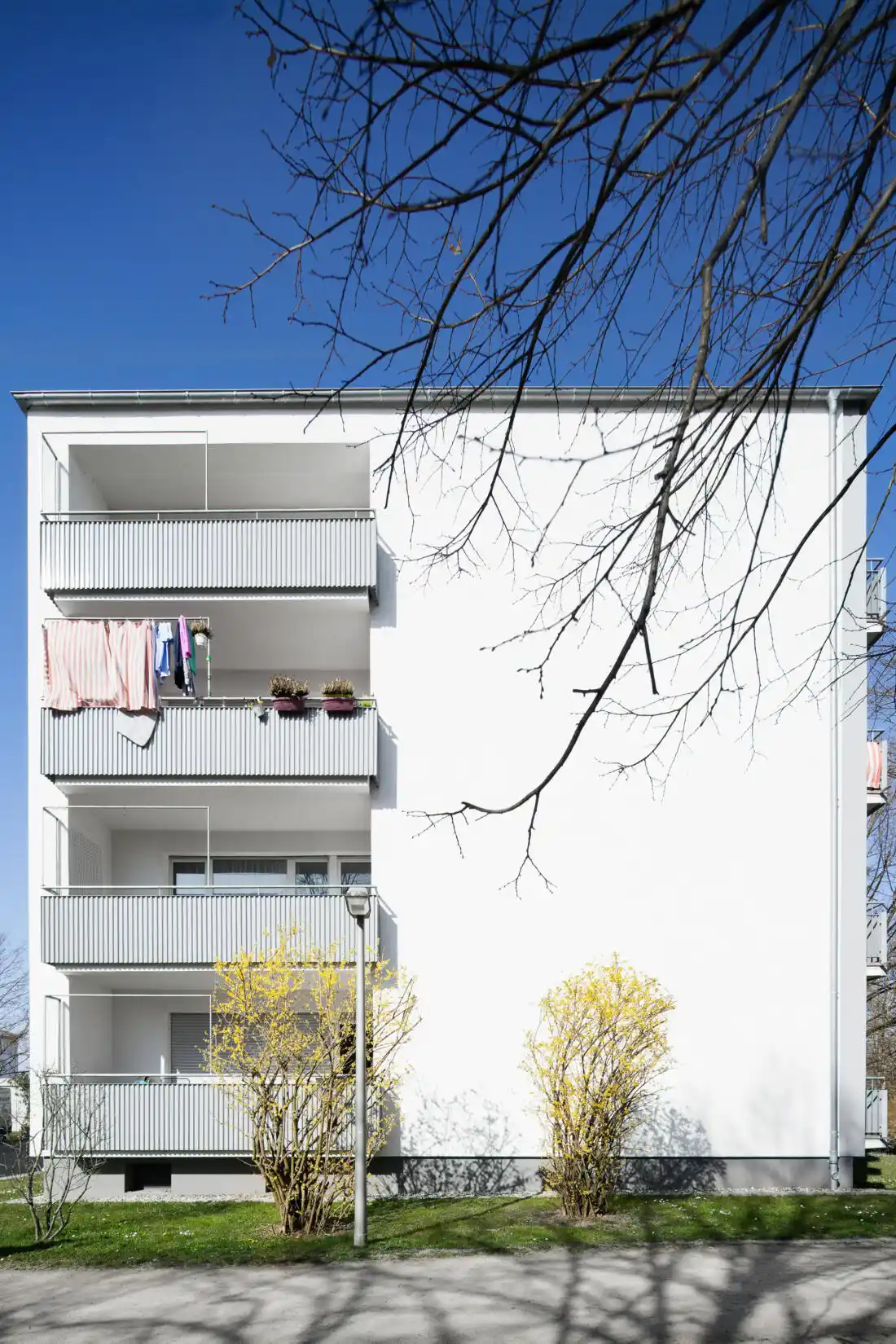 Architekturfotografie Siedlung der Moderne Karlsruhe