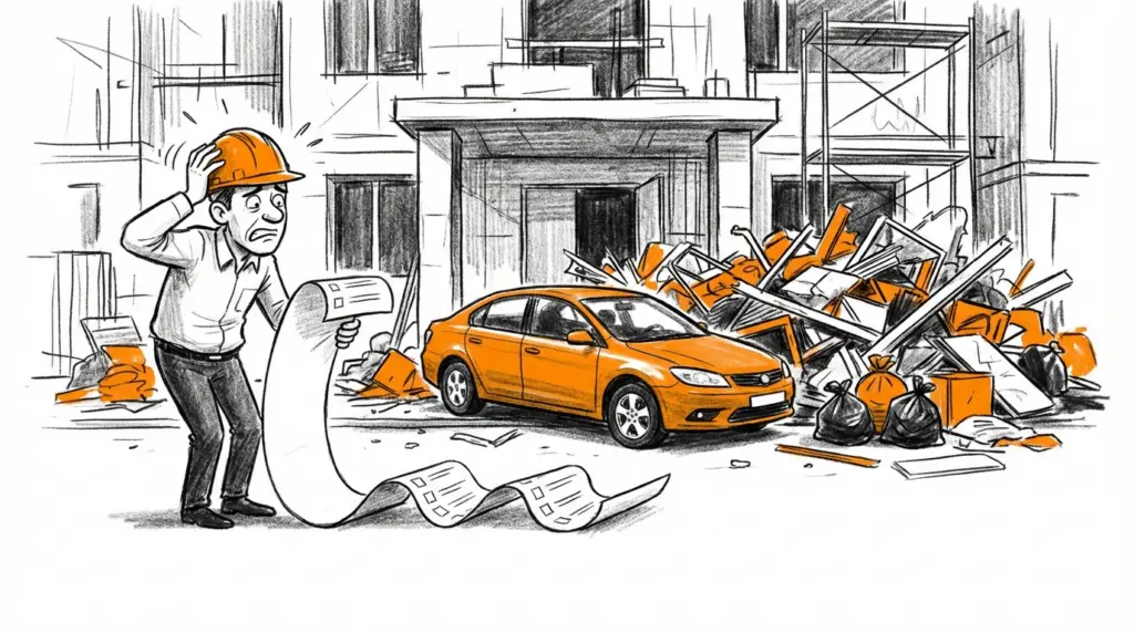 Architektur Fotografie Vorbereitungen saubere Baustelle was gibt es zu beachten, freie Parkplätze,Müll, fertige Fassaden